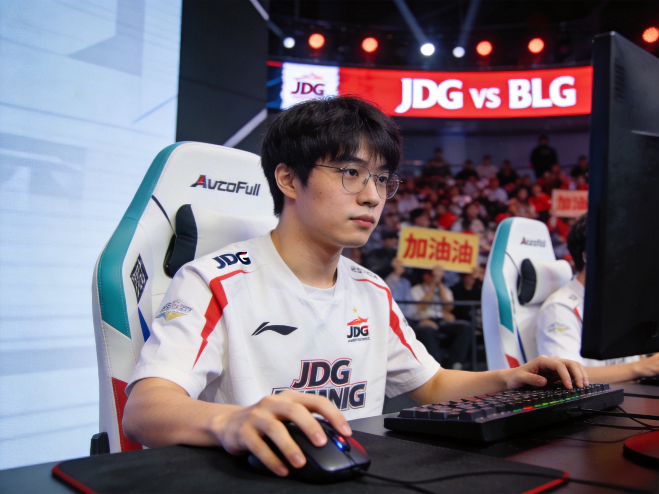 电竞比赛现场 LPL 英雄联盟